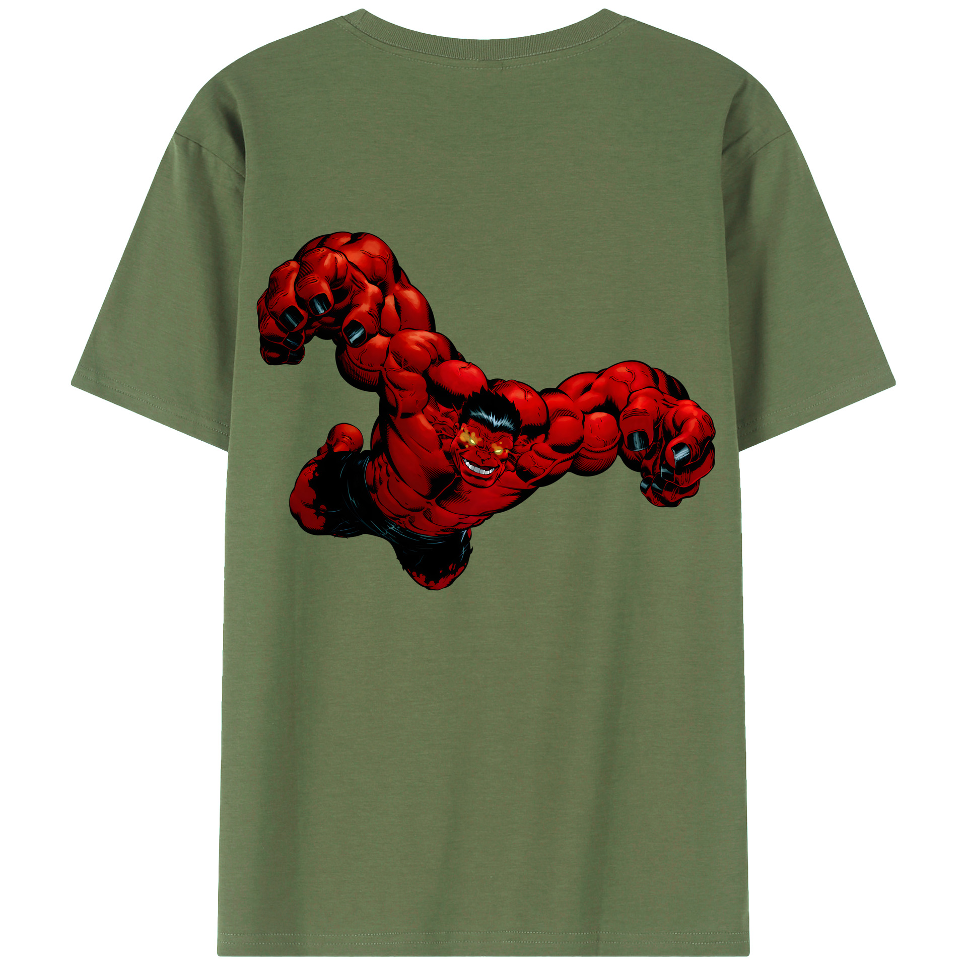 （画像用） アベンジャーズ The Avengers 綿100％ メンズ半袖Tシャツ（バックプリント） 通気性